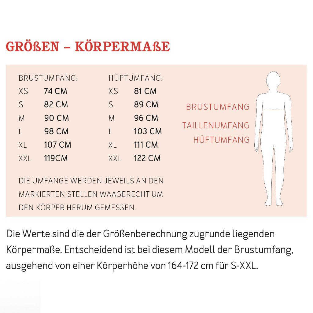 Papierschnittmuster Kleid Frau Meta XS-XXL